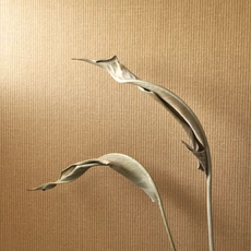 Kép 3/3 - Casadeco Színében csíkos klasszikus karamell vlies tapéta Papier Kraft Caramel 53 cm X 10 m