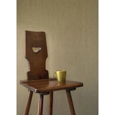 Kép 3/3 - Casadeco Színében csíkos klasszikus olivazöld vlies tapéta Papier Kraft Olive 53 cm X 10 m