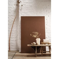 Kép 3/3 - Casadeco Színében csíkos klasszikus kakaóbarna vlies tapéta Papier Kraft Cacao 53 cm X 10 m