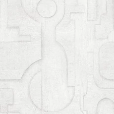 Kép 1/2 - Casadeco Texturált hatású absztrakt mintás szürke vlies poszter tapéta Symbolisme Brume 200 cm X 2,5 m