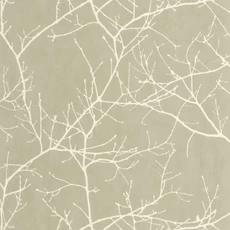 Kép 1/3 - Casadeco Elegáns faág mintás világoszöld vinyl tapéta Vancouver Vert Lichen 53 cm X 10 m