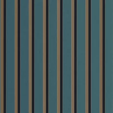 Kép 1/3 - Casadeco Elegáns vékony csíkos sötétkék vlies tapéta Country Club Bleu Paon 53 cm X 10 m