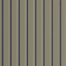 Kép 1/3 - Casadeco Elegáns vékony csíkos keki zöld vlies tapéta Country Club Vert Kaki 53 cm X 10 m