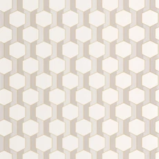 Kép 1/3 - Casadeco Bézs-arany geometriai mintás vlies tapéta Hamilton Naturel 53 cm X 10 m