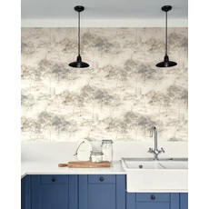 Kép 3/3 - Casadeco Erdő mintás sárga vinyl tapéta Sila Jaune Miel 53 cm X 10 m