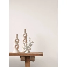 Kép 3/3 - Casadeco Színében csíkos klasszikus világos szürke vlies tapéta Papier Kraft Gris Perle 53 cm X 10 m