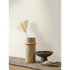 Kép 3/3 - Casadeco Színében csíkos klasszikus törtfehér vlies tapéta Papier Kraft Ivoire 53 cm X 10 m