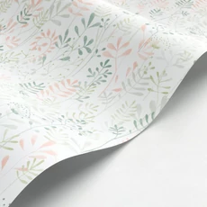 Kép 2/3 - Casadeco Levél mintás zöld vlies tapéta Wild Garden Vert Amande 53 cm X 10 m