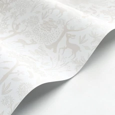 Kép 2/3 - Casadeco Erdő mintás pasztell bézs vlies tapéta Poetic Forest Naturel 53 cm X 10 m