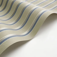 Kép 2/3 - Casadeco Elegáns vékony csíkos keki zöld vlies tapéta Country Club Vert Kaki 53 cm X 10 m