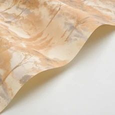 Kép 2/3 - Casadeco Erdő mintás sárga vinyl tapéta Sila Jaune Miel 53 cm X 10 m