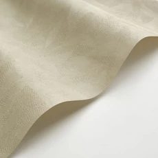 Kép 2/3 - Casadeco Levélmintás elegáns sárgás zöld vinyl tapéta Masaya Vert Lichen 53 cm X 10 m