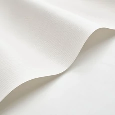 Kép 2/3 - Casadeco Színében csíkos klasszikus törtfehér vlies tapéta Papier Kraft Ivoire 53 cm X 10 m