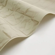 Kép 2/3 - Casadeco 3D hatású rácsmintás zöld vlies tapéta Papier Froisse Toundra 53 cm X 10 m