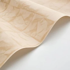Kép 2/3 - Casadeco 3D hatású rácsmintás sárga vlies tapéta Papier Froisse Dore 53 cm X 10 m