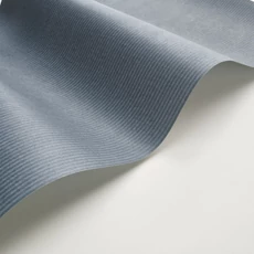 Kép 2/3 - Casadeco Színében csíkos klasszikus sötétkék vlies tapéta Papier Kraft Bleu Petrole 53 cm X 10 m