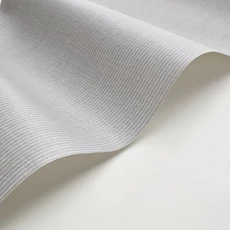 Kép 2/3 - Casadeco Színében csíkos klasszikus szürke vlies tapéta Papier Kraft Fumee 53 cm X 10 m