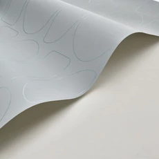 Kép 2/3 - Casadeco Geometriai mintás modern kék vlies tapéta Legerete Bleu Ciel 53 cm X 10 m