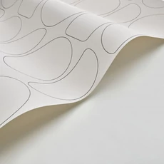 Kép 2/3 - Casadeco Geometriai mintás modern bézs-fekete vlies tapéta Legerete Beige/Noir Fusain 53 cm X 10 m