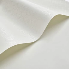 Kép 2/3 - Casadeco Kocka mintás fehér vlies tapéta Connexions Naturel 53 cm X 10 m