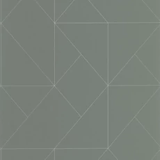 Kép 1/3 - Casadeco Modern geometrikus keki vlies tapéta Subtilite Vert/Kaki 53 cm X 10 m