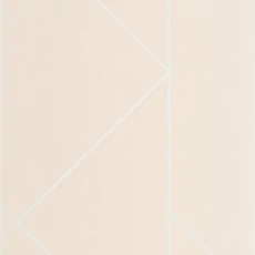 Kép 1/3 - Casadeco Geometriai mintás elegáns drapp vlies tapéta Pure Beige Lin 53 cm x 10 m