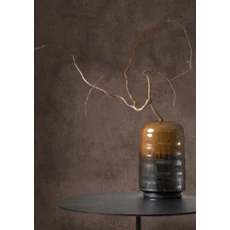 Kép 3/3 - Casadeco Elegáns kakóbarna vlies tapéta kőhatású mintázattal Prague Stone Uni Cacao 53 cm X 10 m