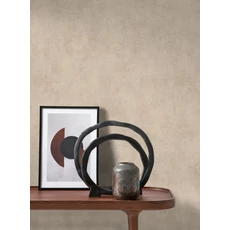 Kép 3/3 - Casadeco Elegáns pezsgő színű vlies tapéta kőhatású mintázattal Prague Stone Uni Champagne 53 cm X 10 m