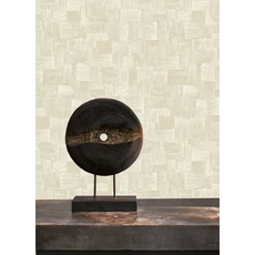 Kép 3/3 - Casadeco Modern famintázattal törtfehér vinyl tapéta Dura Naturel 53 cm X 10 m