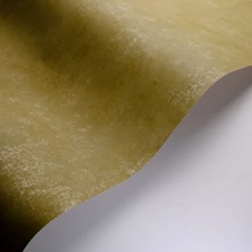 Kép 2/3 - Casadeco Elegáns mohazöld vlies tapéta kőhatású mintázattal Prague Stone Uni Toundra 53 cm X 10 m