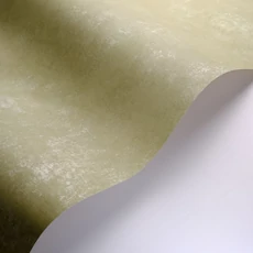 Kép 2/3 - Casadeco Elegáns babér zöld vlies tapéta kőhatású mintázattal Prague Stone Uni Laurier 53 cm X 10 m