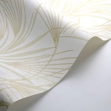 Kép 2/3 - Casadeco Nádszál mintás halványzöld vinyl tapéta Samarra Vert Amande 53 cm X 10 m