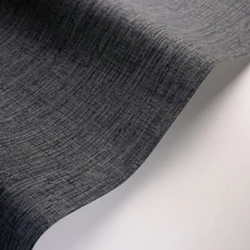 Kép 2/3 - Casadeco Texturált sötétkék vinyl tapéta Scribe Encre 53 cm X 10 m