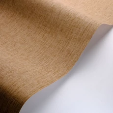 Kép 2/3 - Casadeco Texturált barna vinyl tapéta Scribe Beige Papyrus 53 cm X 10 m