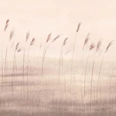 Kép 1/2 - Casadeco Modern Nád mintás zöld vlies poszter tapéta Jonc Des Dunes Naturel 200 cm X 2,5 m