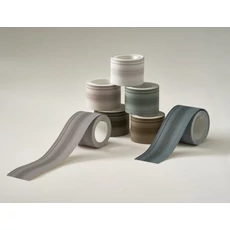 Kép 3/3 - Casadeco 3D hatású olajkék vlies bordűr L Authentique Bleu Petrole 5 cm X 6 m