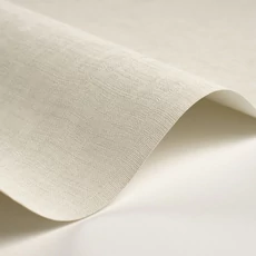 Kép 2/2 - Casadeco Szövethatású elegáns törtfehér vinyl tapéta Etamine Calcaire 53 cm X 10 m