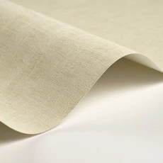 Kép 2/2 - Casadeco Szövethatású elegáns mandulazöld vinyl tapéta Etamine Vert Amande 53 cm X 10 m