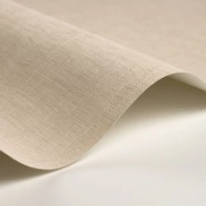 Kép 2/3 - Casadeco Szövethatású elegáns szürkés bézs vinyl tapéta Etamine Beige Parchemin 53 cm X 10 m