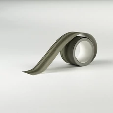 Kép 2/3 - Casadeco 3D hatású keki vlies bordűr L Authentique Vert Kaki 5 cm X 6 m