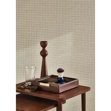 Kép 3/3 - Casadeco Apró kockás bézs vlies tapéta Jude Lin 53 cm X 10 m