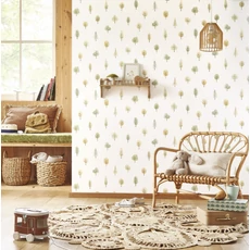 Kép 3/3 - Casadeco Fa mintás zöld vlies tapéta Walk In The Park Vert Feuille 53 cm X 10 m