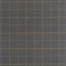 Kép 1/3 - Casadeco Kockás fekete vlies tapéta Liam Noir Fusain 53 cm X 10 m