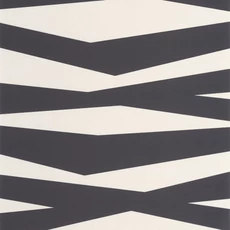 Kép 1/3 - Casadeco Modern vonal mintás fekete vlies tapéta Zebra Game Noir 53 cm X 10 m