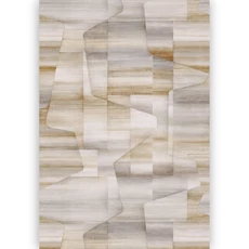 Kép 1/2 - Casadeco Csíkozott modern szürkés barna vlies poszter tapéta John Ocre/Cacao 53 cm X 3 m