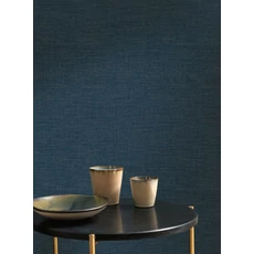 Kép 3/3 - Casadeco Elegáns sötétkék vlies tapéta Smith Encre 53 cm X 10 m