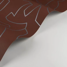 Kép 2/3 - Casasdeco Vonal mintás absztrakt bordó-kék vlies tapéta Maze Game Bordeaux 53 cm X 10 m