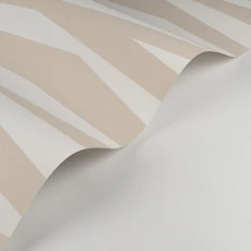 Kép 2/3 - Casadeco Modern vonal mintás bézs vlies tapéta Zebra Game Beige 53 cm X 10 m