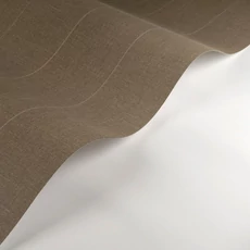 Kép 2/3 - Casadeco Vastag csíkos zöldes barna vlies tapéta Charlie Tabac 53 cm X 10 m