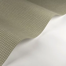 Kép 2/3 - Casadeco Apró kockás zöld vlies tapéta Jude Vert Amande 53 cm X 10 m